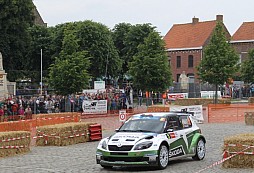 Rallying legend Loix triumphs for ŠKODA in Belgium