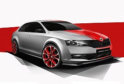 ŠKODA Rapid SPORT concept car to celebrate its world premiere at Wörthersee