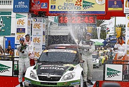 ŠKODA out on a mission to win the Rally Islas Canarias