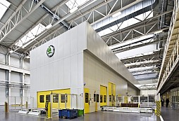 ŠKODA commissions energy efficient press line