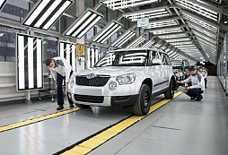 Production of the ŠKODA Yeti begins at Nizhny Novgorod, Russia