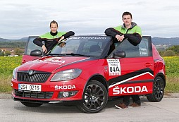 ŠKODA helped to assure safety at a rally event 