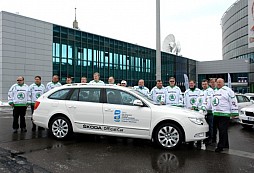 ŠKODA fleet marks 20 years of service for IIHF Ice Hockey World Championship