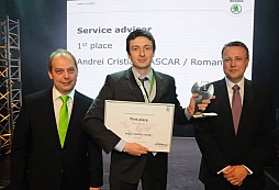 Best ŠKODA service employees of 2011 honored 