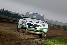 Day one of two: Kopecký eyeing up a podium finish at the Rally Poland