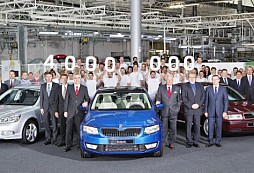 ŠKODA produces 4,000,000th Octavia