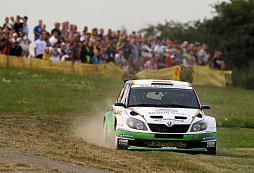 Wiegand on course for podium position at Rally Germany halfway mark