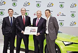 ŠKODA - official Tour de France partner until 2018