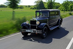  Six ŠKODA legends at home at the Oldtimer Bohemia Rally 