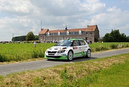 ERC: ŠKODA claims fifth win in a row at the Ypres Rally