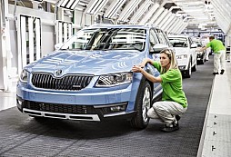 Production of the new ŠKODA Octavia Scout begins