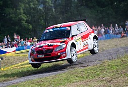 ŠKODA home race: Sepp Wiegand in second place at half time