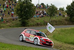 Nail-biting finale: Wiegand in second place at ŠKODA home race