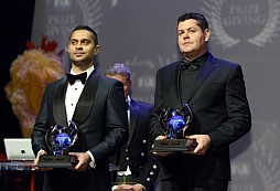 Trophies and thunderous applause: ŠKODA drivers honoured at FIA Gala in Paris