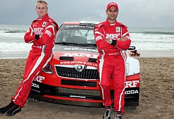 Team ŠKODA MRF scores clear victory at International Rally of Queensland