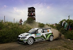 Jan Kopecký looks to win Bohemia Rally